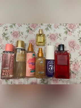 Assorted Body Mists and Perfumes - VS PINK, Sol de Janeiro, Tree Hut, etc